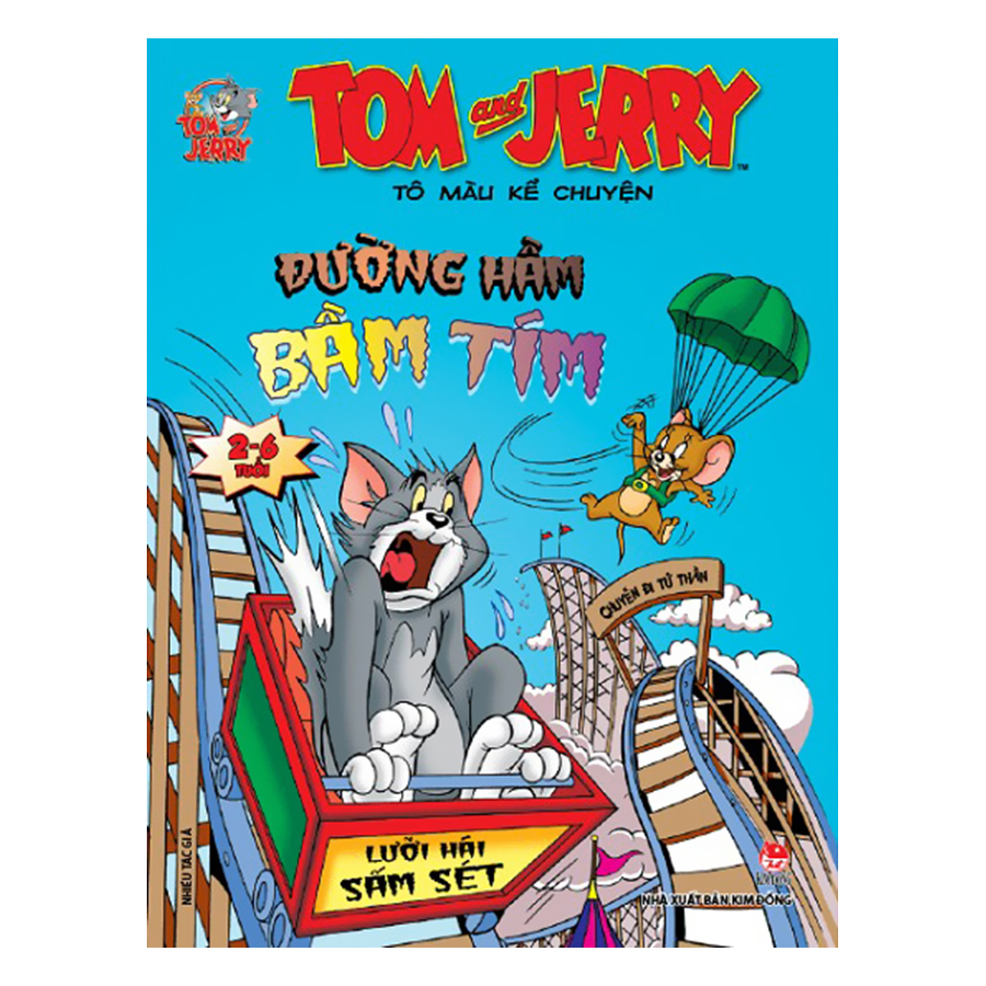 Combo Tom And Jerry Tô Màu Kể Chuyện (Trọn Bộ 10 Cuốn)