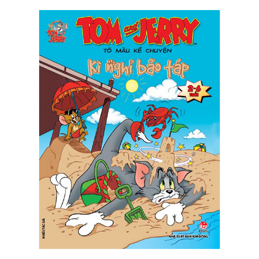 Combo Tom And Jerry Tô Màu Kể Chuyện (Trọn Bộ 10 Cuốn)