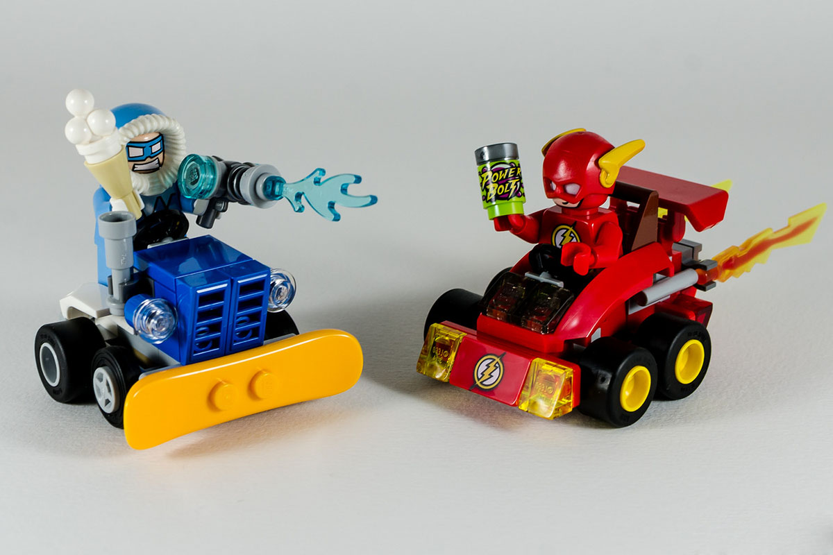 Mô Hình LEGO Super Heroes - Tia Chớp Đại Chiến Đội Trưởng Cold 76063
