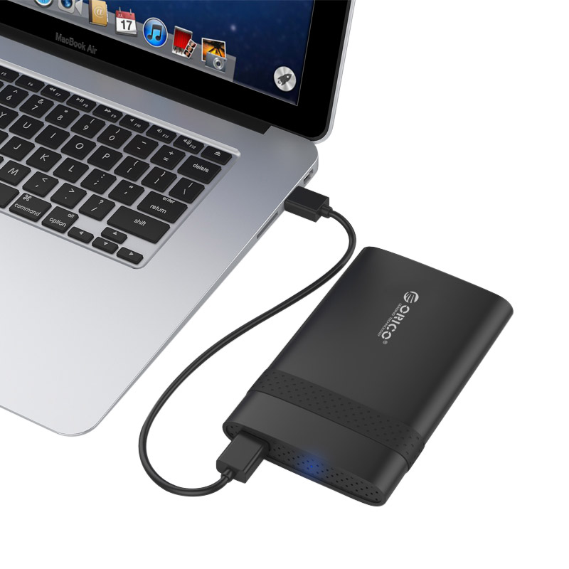 Hộp Đựng Ổ Cứng Di Động HDD Box ORICO 2538U3 USB3.0/2.5 Nhựa Cứng - Hàng Chính Hãng