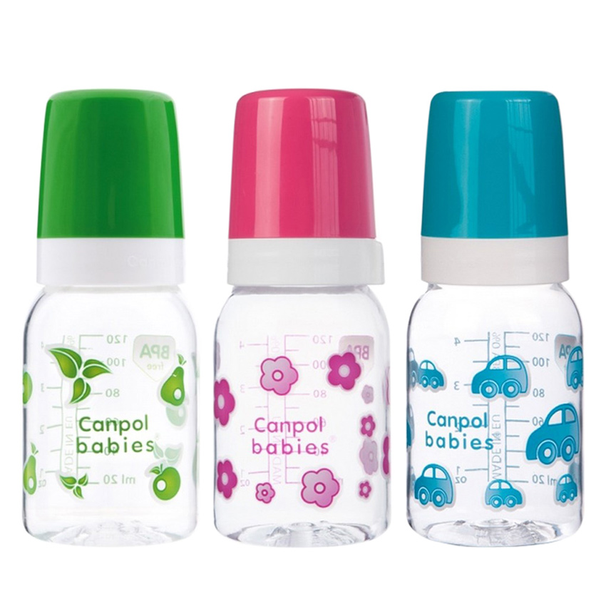 BÌNH SỮA CANPOL 120ML CÓ HÌNH