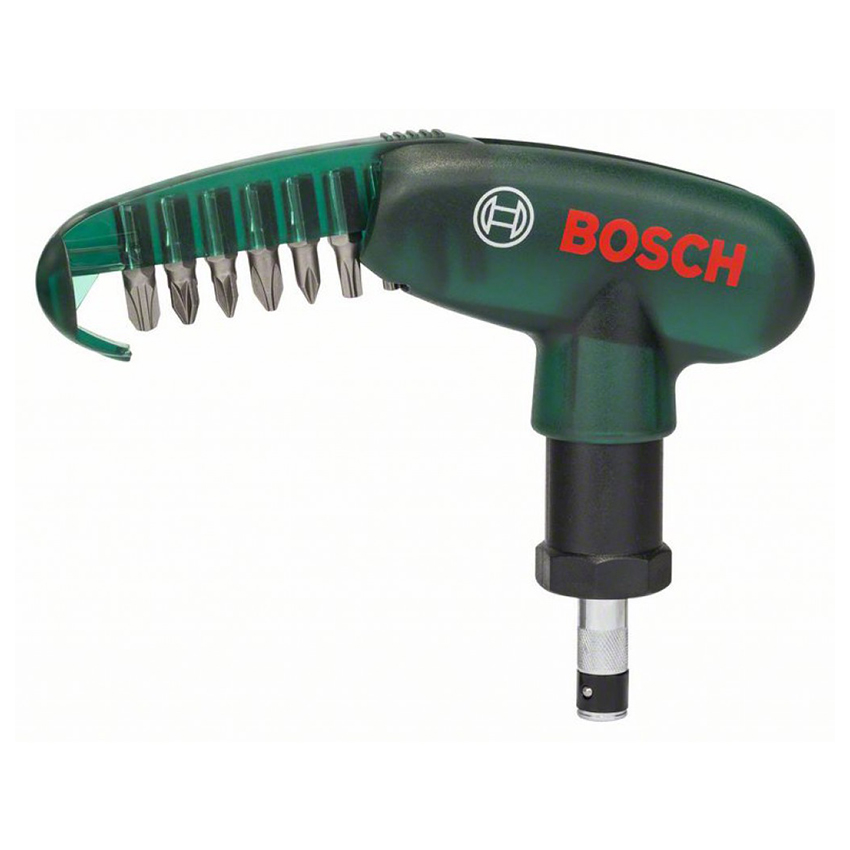 Bộ Mũi Vặn Vít Cầm Tay 10 Món Bosch – 2607019510 (Xanh Đen)