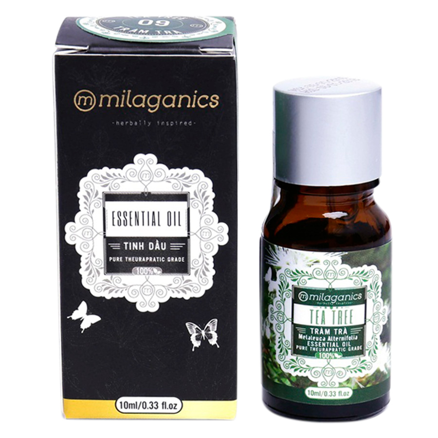 Tinh Dầu Tràm Trà Ấn Độ Milaganics 10ml