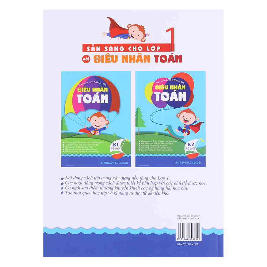 Siêu Nhân Toán Học K1 - Không Thể Chờ Đến Lớp 1