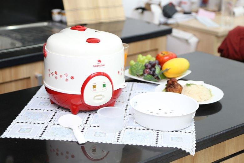 Nồi Cơm Điện HappyCook HC-060 – Đỏ - Hàng chính hãng