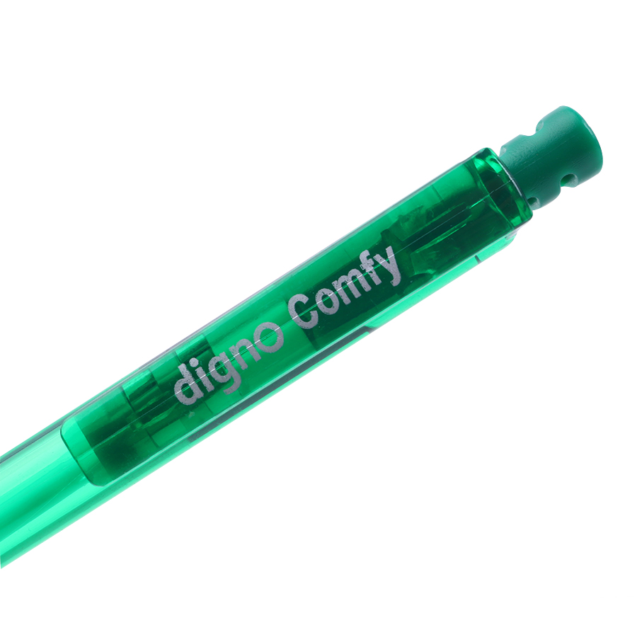 Hộp 24 Cây Viết Bi Gel Digno Comfy - Mực Xanh (Thân Bút Giao Màu Ngẫu Nhiên)