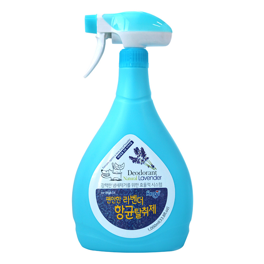 Dung Dịch Xịt Khử Mùi Khu Vực Hương Lavender Forcans 1000ml