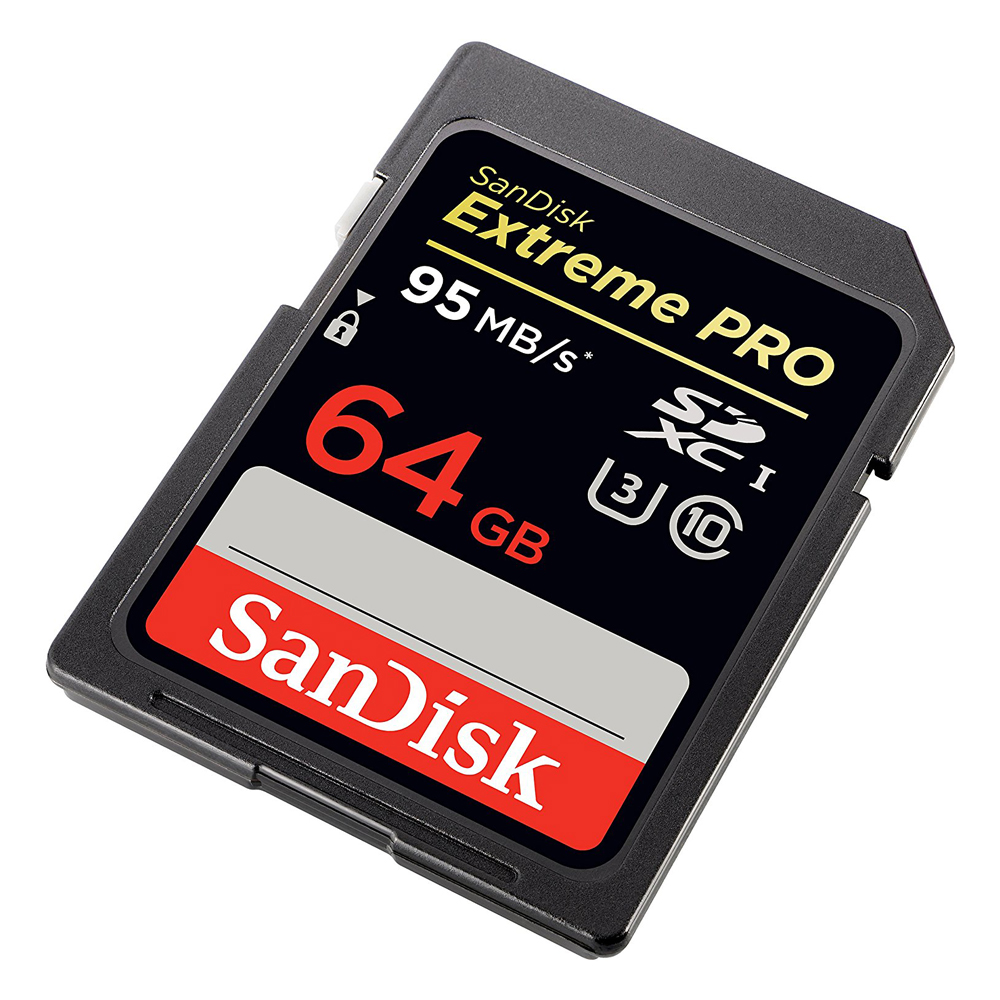 Thẻ Nhớ SDXC SanDisk Extreme Pro V30 64GB Class 10 UHS-I U3 95MB/s - Hàng Chính Hãng