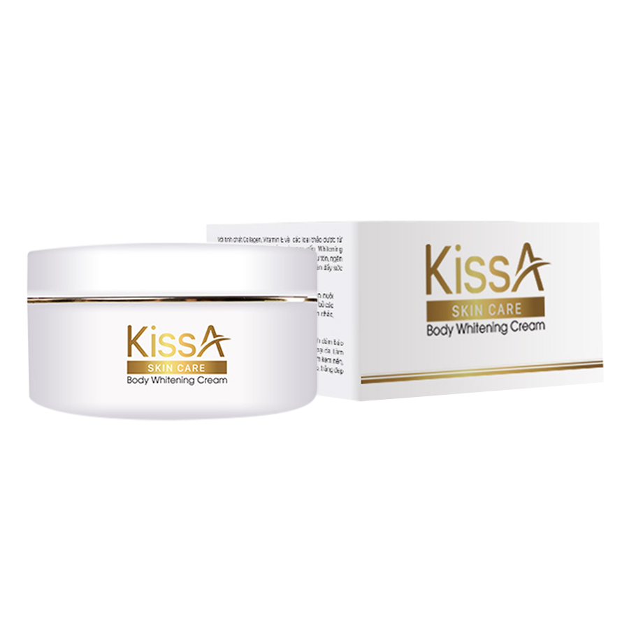 Kem Dưỡng Trắng Da Toàn Thân Collagen Kissa (200g)