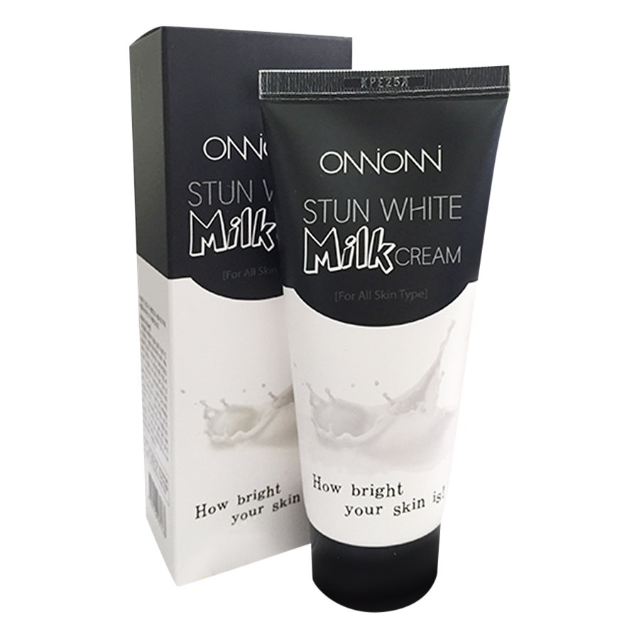 Kem Trắng Da Từ Sữa Và Cám Gạo Onnionni Stun White Milk Cream 