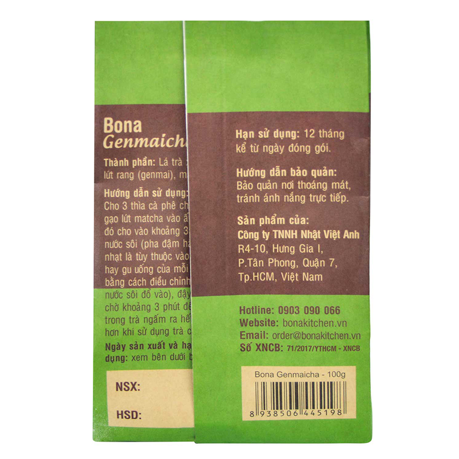 Bộ 5 Bột Trà Xanh Nhật Bản Bona Matcha - MATSU + 5 Trà Xanh Gạo Lứt Matcha Nhật Bản Bona Genmaicha