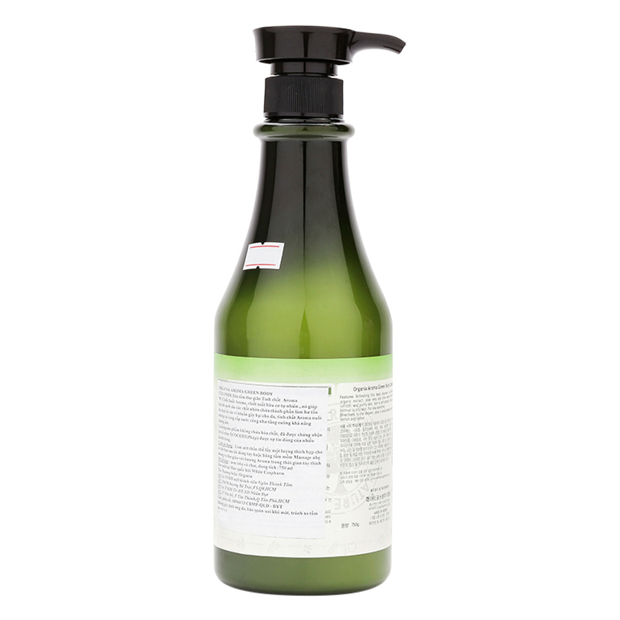 Sữa Tắm Organia Aroma Green Body Cleanser 451153 (750g)