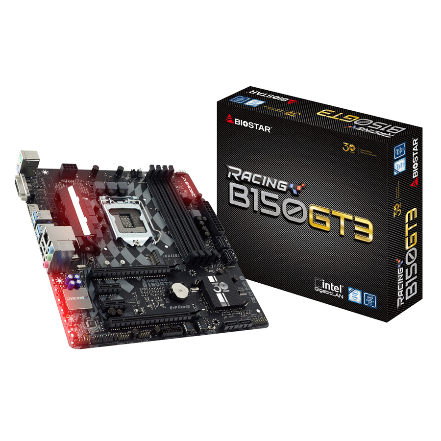 Bo Mạch Chủ Mainboard Biostar Racing B150GT3 - Hàng Chính Hãng