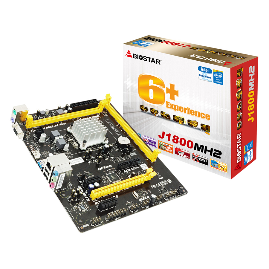 Bo Mạch Chủ Mainboard All In One Biostar J1800MH2 - Hàng Chính Hãng