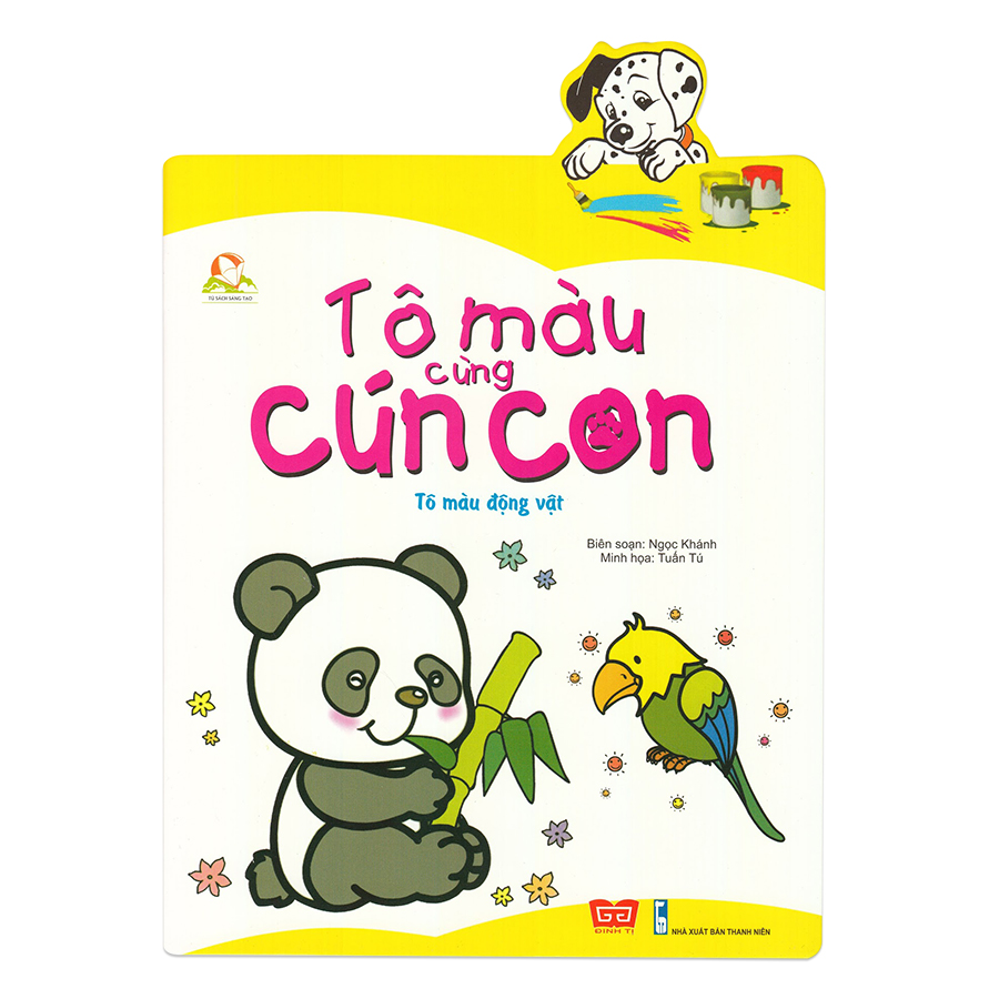 Bộ Túi Tô Màu Cùng Cún Con