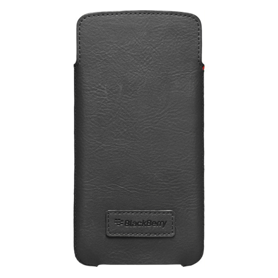 Bao Da Cầm Tay Thông Minh BlackBerry DTEK60 Smart Pocket - Đen - Hàng Chính Hãng
