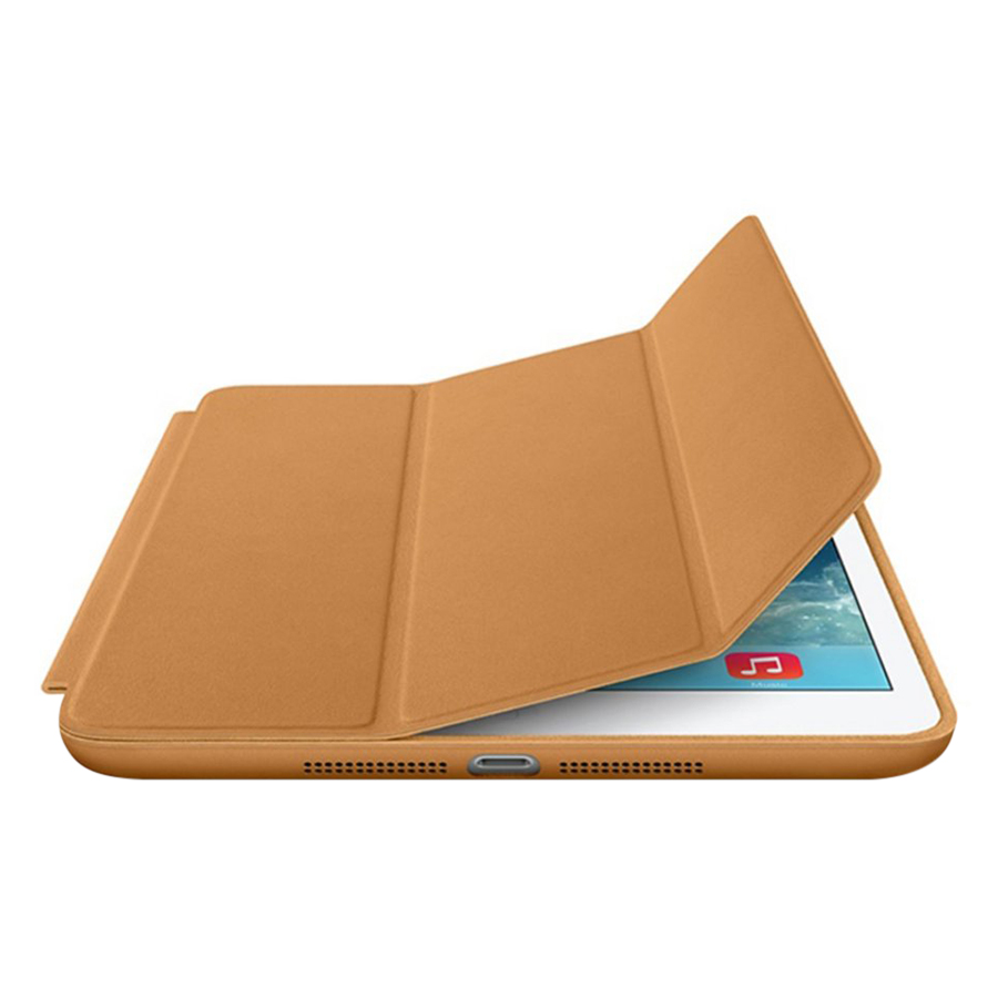 Bao Da Ipad Mini 1 / 2 / 3 / 4 / 5 Smart Case - Nâu Bò - Hàng Nhập Khẩu