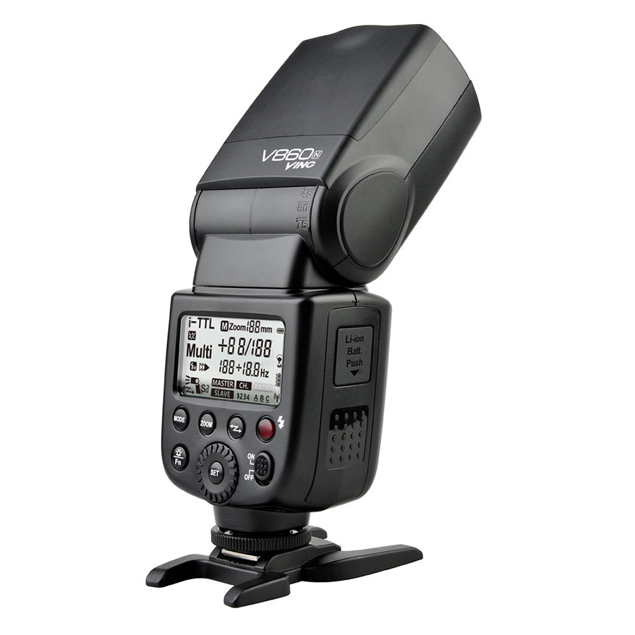 Đèn Flash Godox V860 II-TTL Dùng Cho Máy Ảnh Canon - Hàng Nhập Khẩu