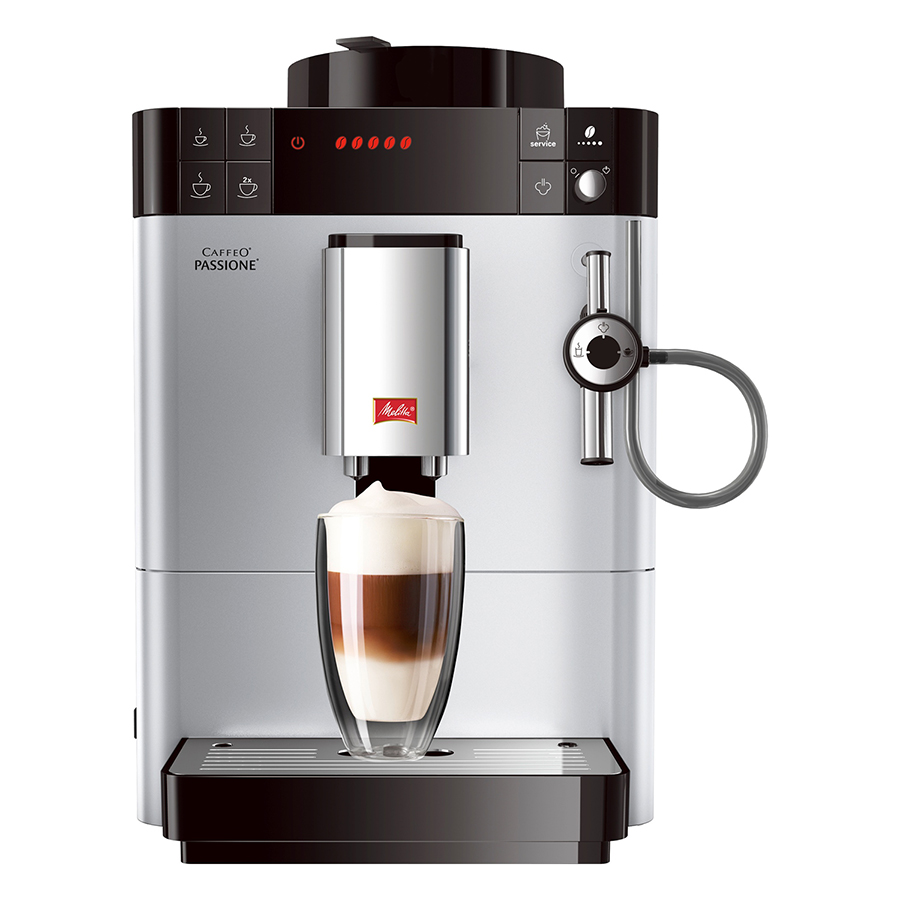 Máy Pha Cà Phê Melitta Đức -  Caffeo Passione Bạc - Hàng nhập khẩu