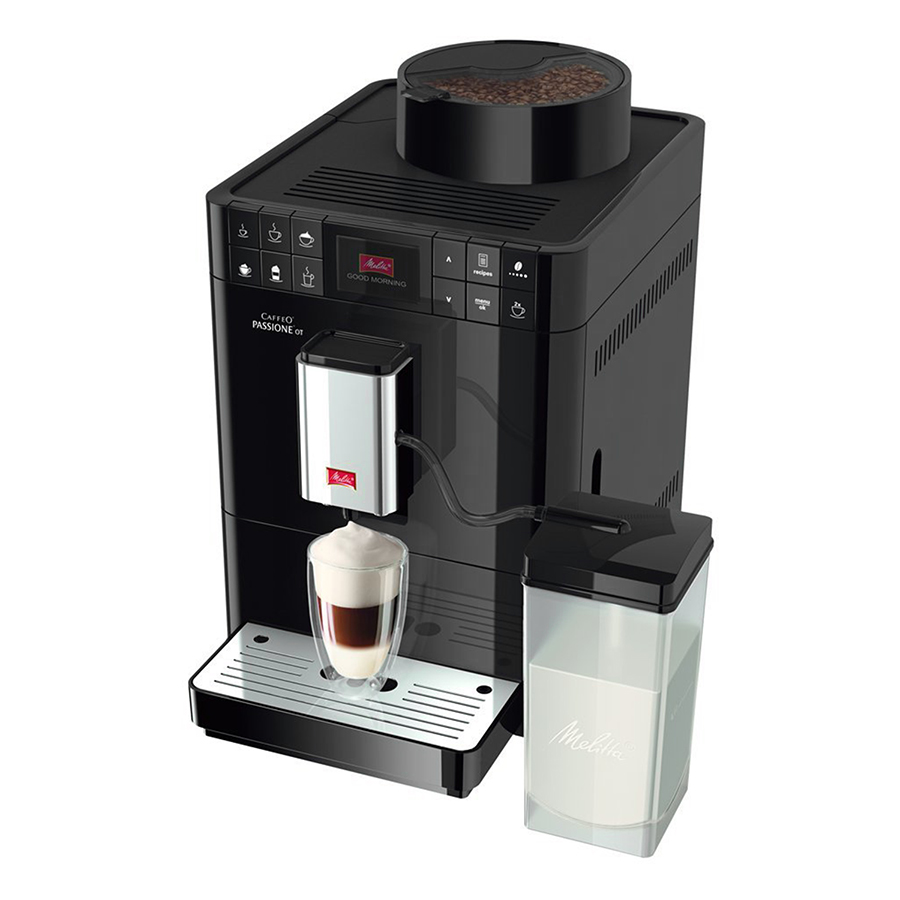 Máy Pha Cà Phê Melitta Đức -  Caffeo Passione OT Đen - Hàng nhập khẩu