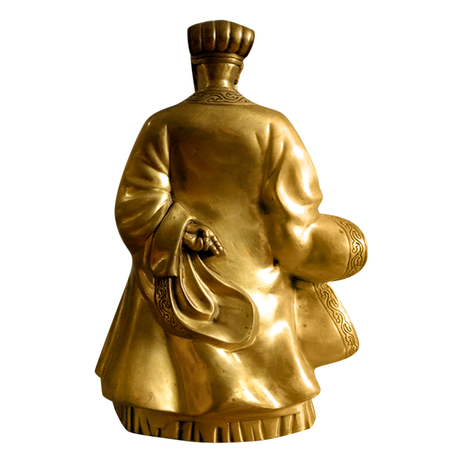 Tượng Khổng Minh Gia Cát Lượng Đồng Thau Hồng Thắng