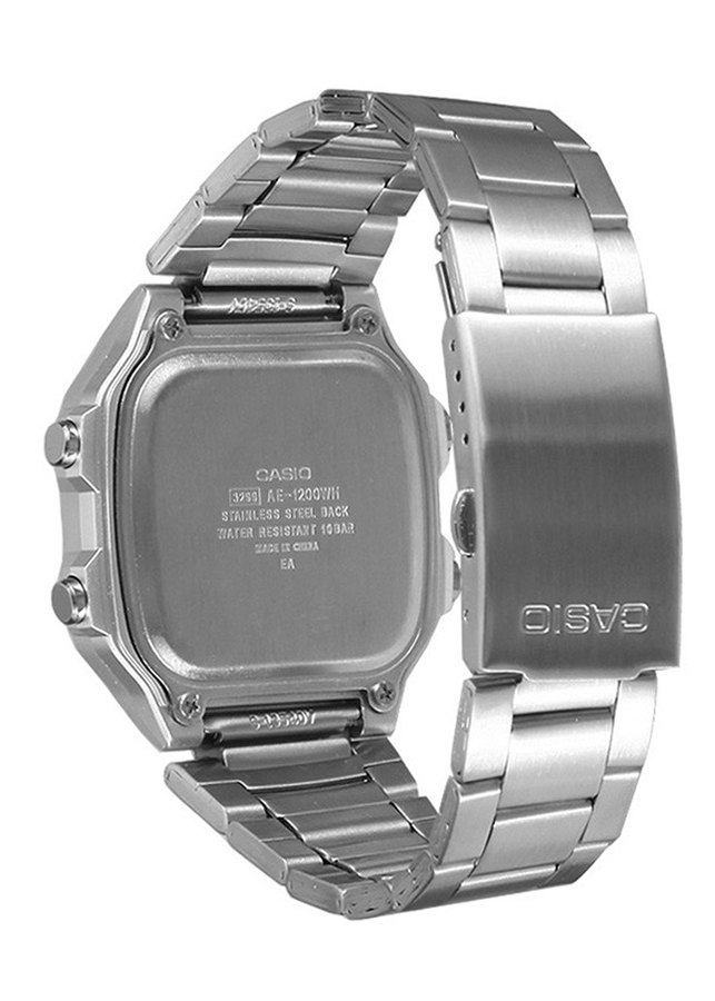 Đồng Hồ Nam Dây Kim Loại Casio AE-1200WHD-1AVDF (42 x 42 mm) - Bạc