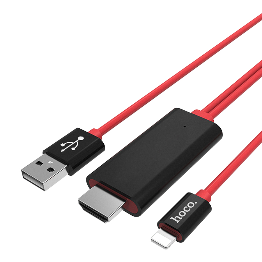 Cáp Kết Nối HDMI Cho iPhone / iPad Hoco 2M UA4 - Hàng chính hãng
