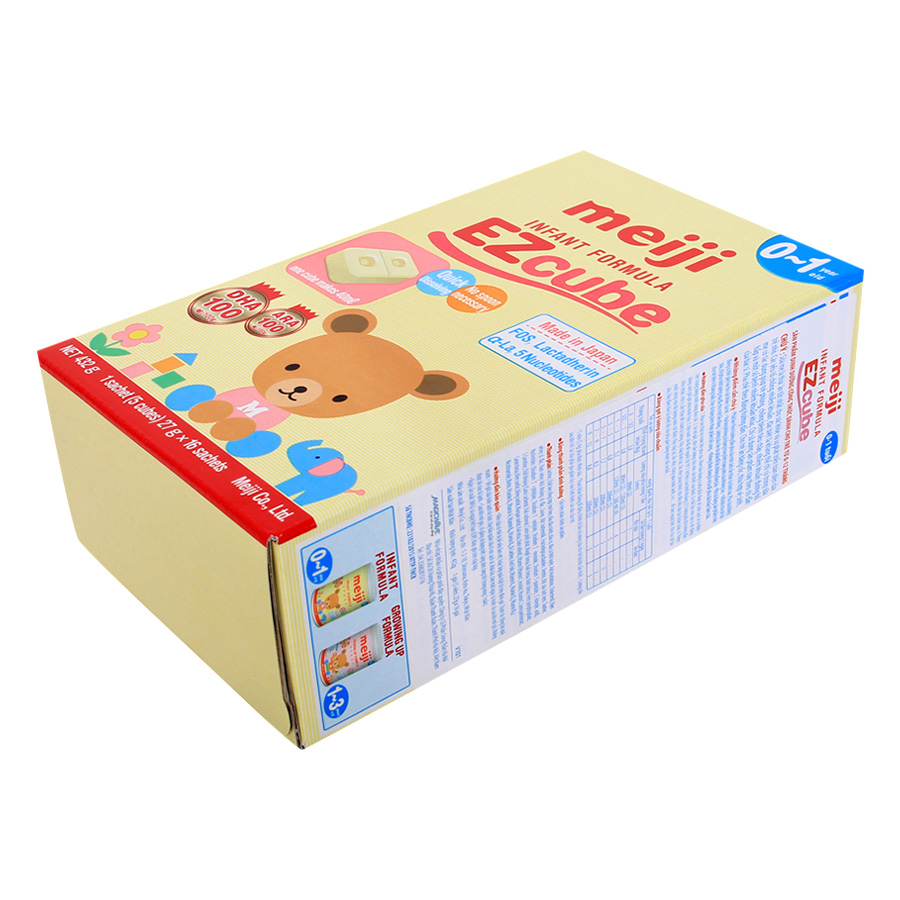 Sữa Meiji Ezcube Infant Formula Dạng Viên (432g)