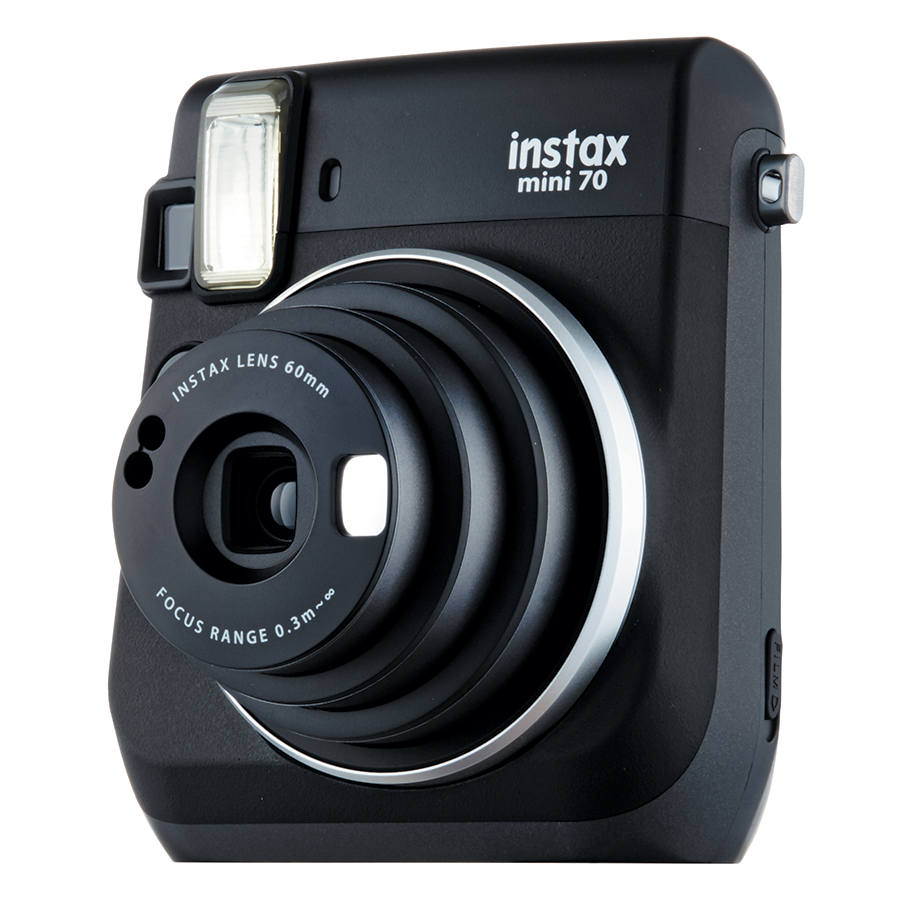 Máy Ảnh Selfie Lấy Liền Fujifilm Instax Mini 70 - Đen - Hàng Chính Hãng