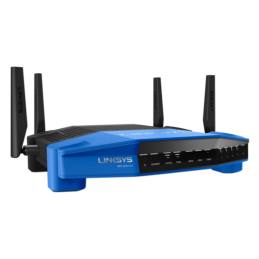 Router Wifi Băng Tầng Kép Linksys WRT1900ACS - Hàng Chính Hãng