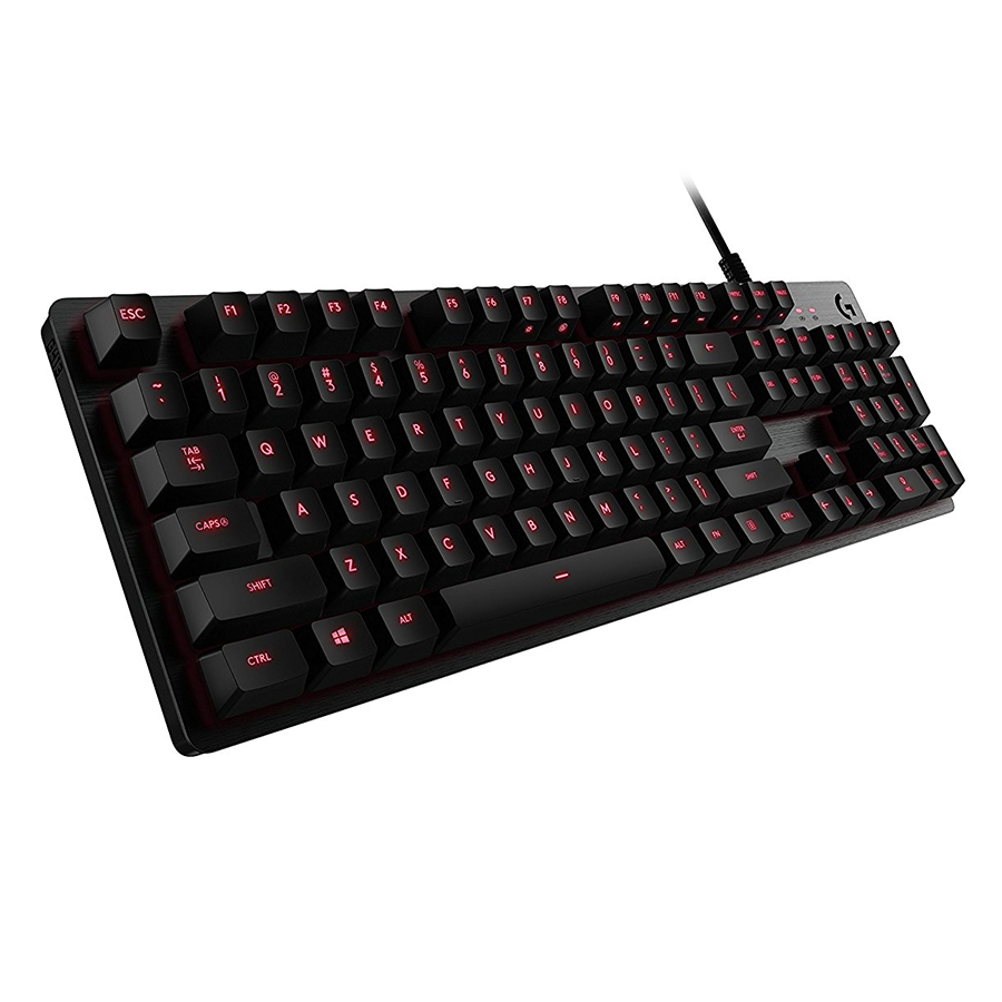 Bàn Phím Cơ Có Dây Logitech G413 Carbon LED Romer-G Switch Full Size - Hàng Chính Hãng