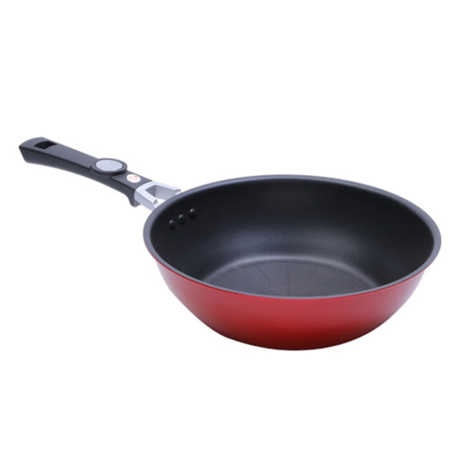 Chảo Nhôm Chống Dính Poong Nyun SERWP-28B - Đỏ