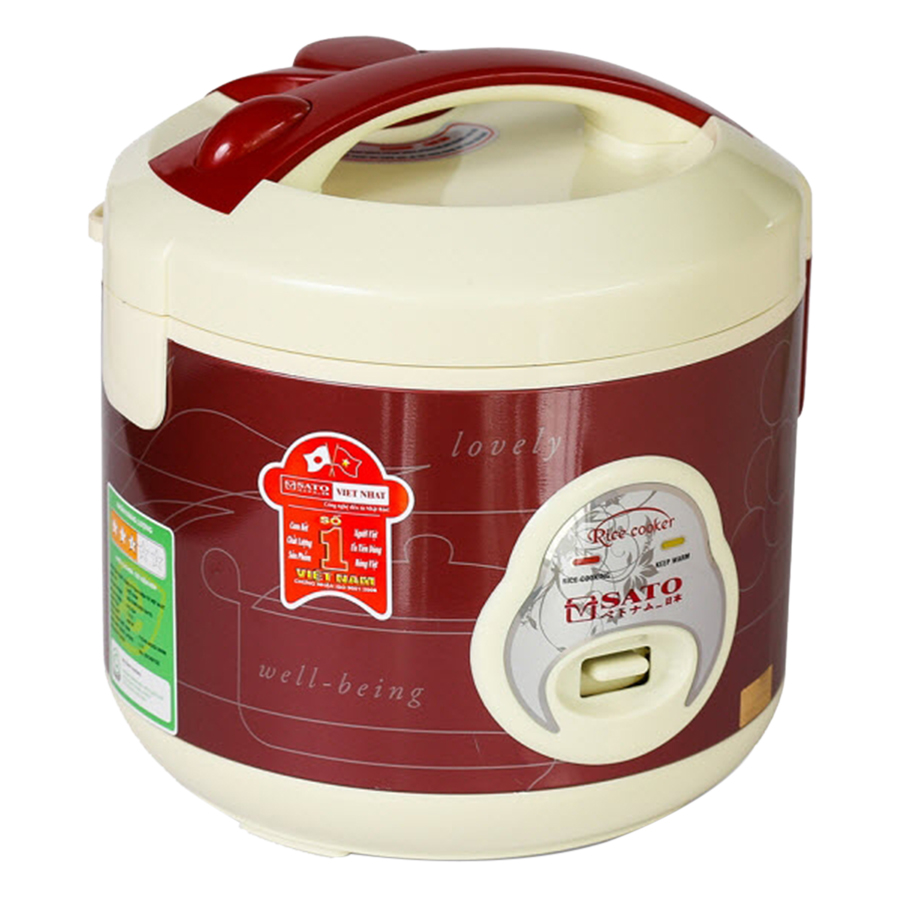 Nồi Cơm Điện SATO S12-22A (1.2L)  - Hàng chính hãng