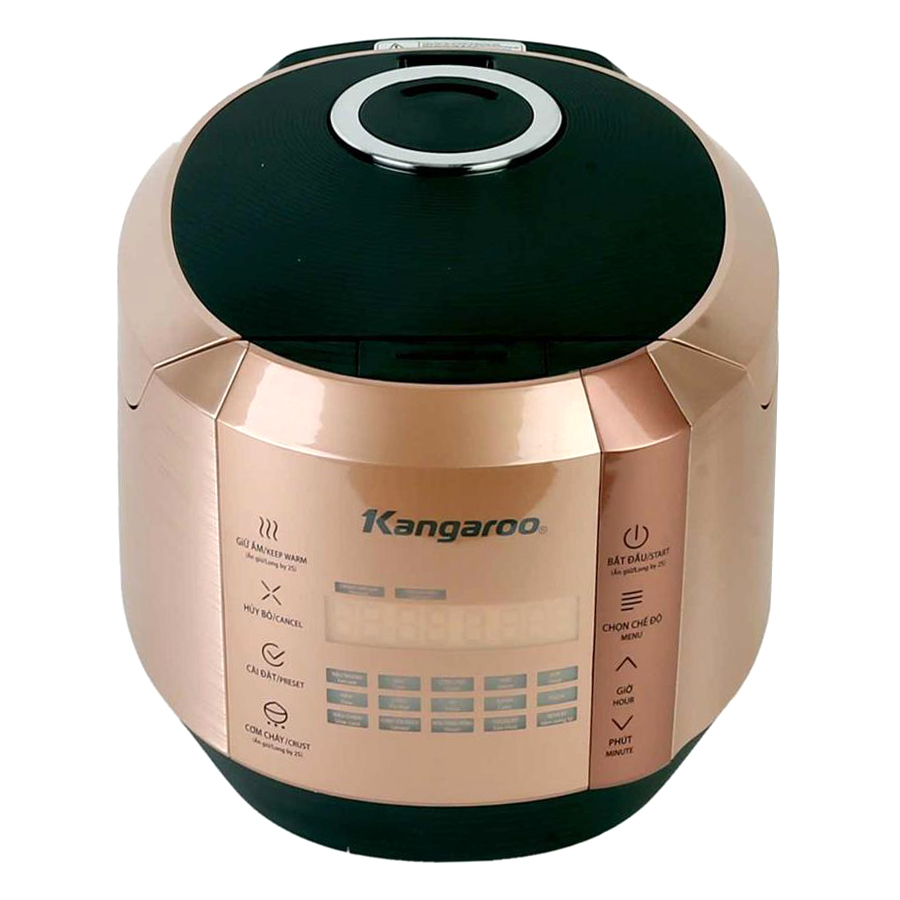 Nồi Cơm Điện Tử Kangaroo KG596 - Vàng đồng - Hàng chính hãng