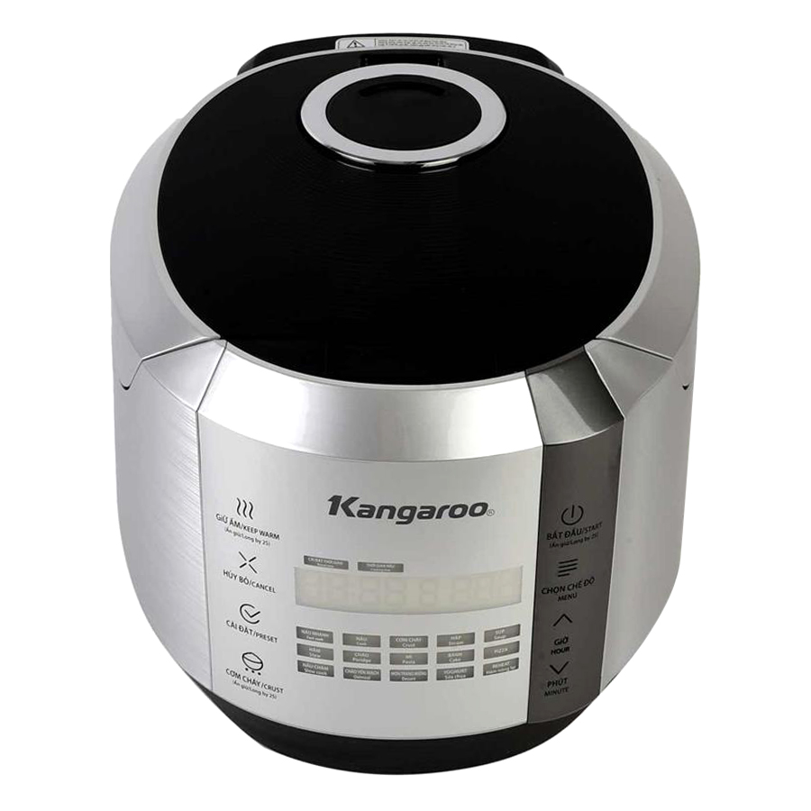 Nồi Cơm Điện Tử Kangaroo KG598 - Bạc- Hàng chính hãng