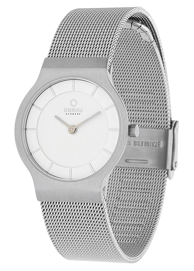 Đồng Hồ Nữ Dây Kim Loại Obaku V133LCIMC (38mm) - Bạc