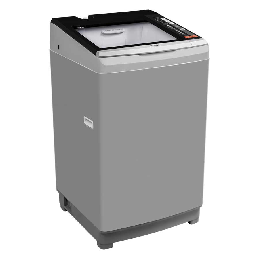 Máy Giặt Cửa Trên Aqua AQW-U91BT-S - Bạc - Hàng Chính Hãng
