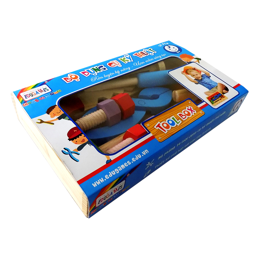 Đồ chơi bộ dụng cụ kỹ thuật Edugames - GA684