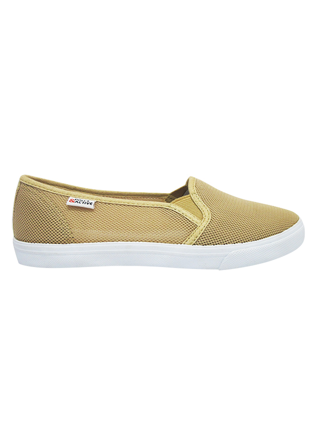 Giày Slip On Nữ D&amp;A L1707 - Be (Size