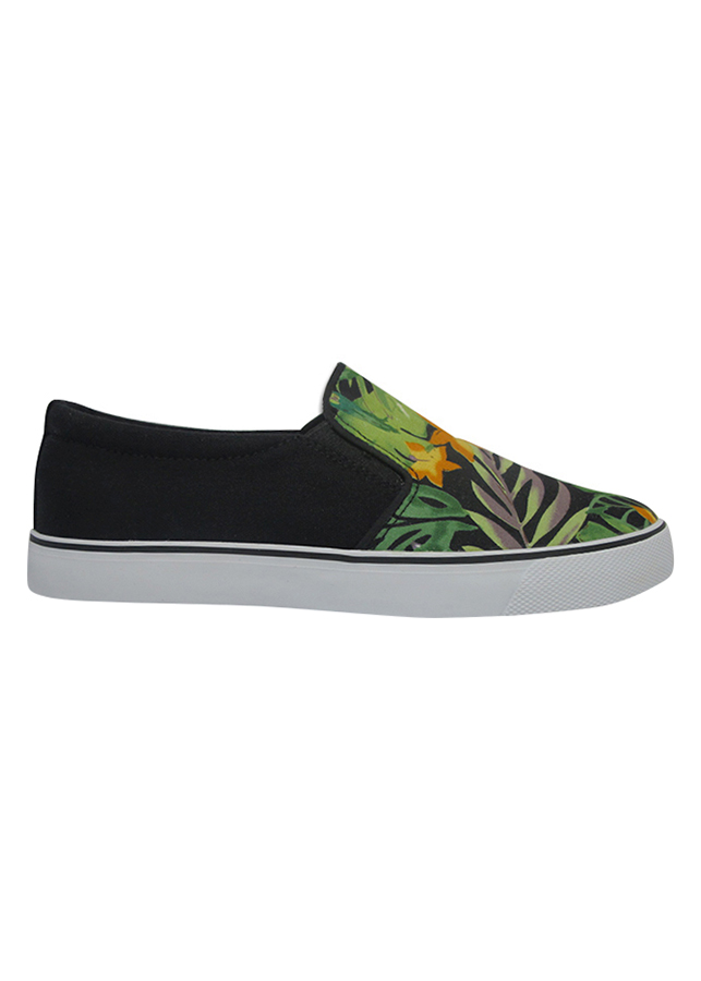 Giày Slip On Nữ Urban UL1709 - Hoa Cam (Size