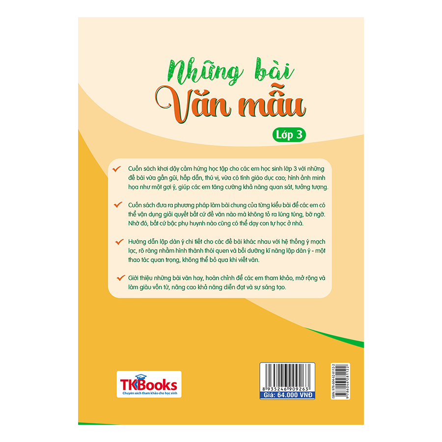 Những Bài Văn Mẫu Lớp 3