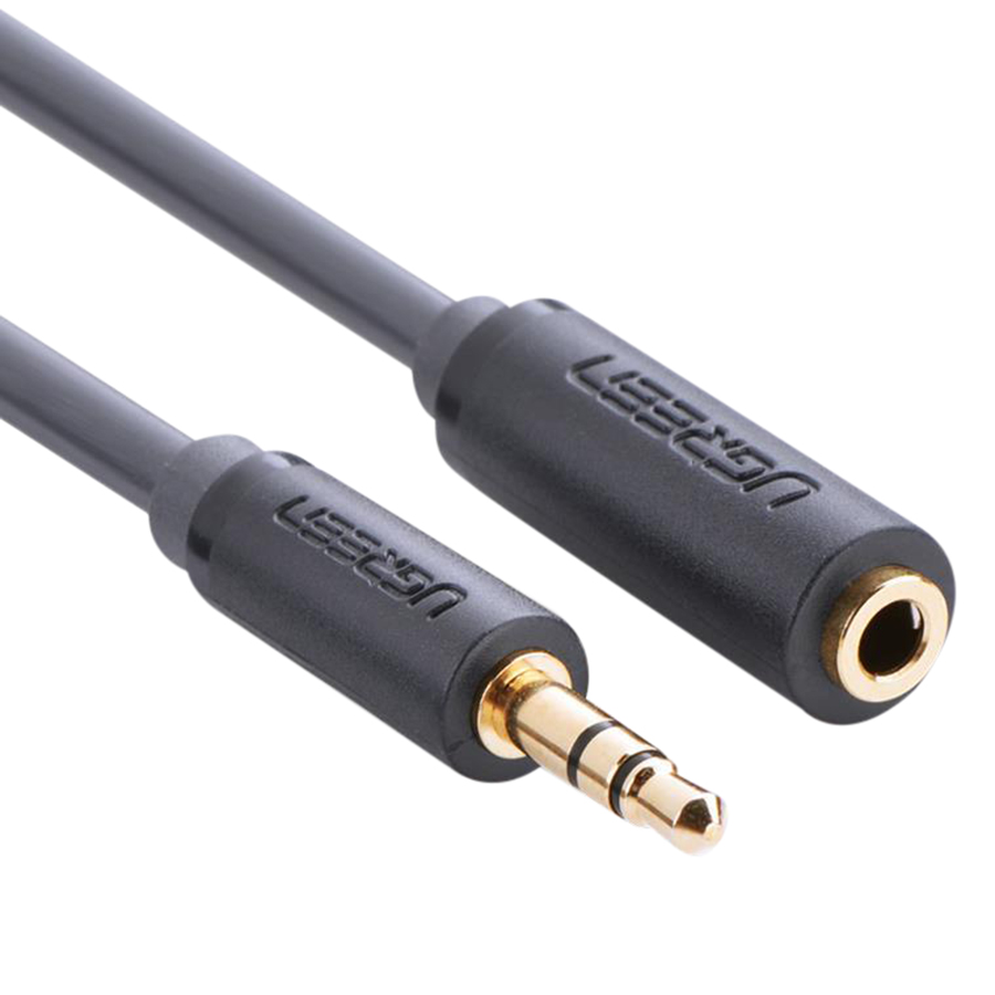 Cáp Nối Dài Ugreen AV124 10781 (0.5m) - Đen - Hàng Chính Hãng