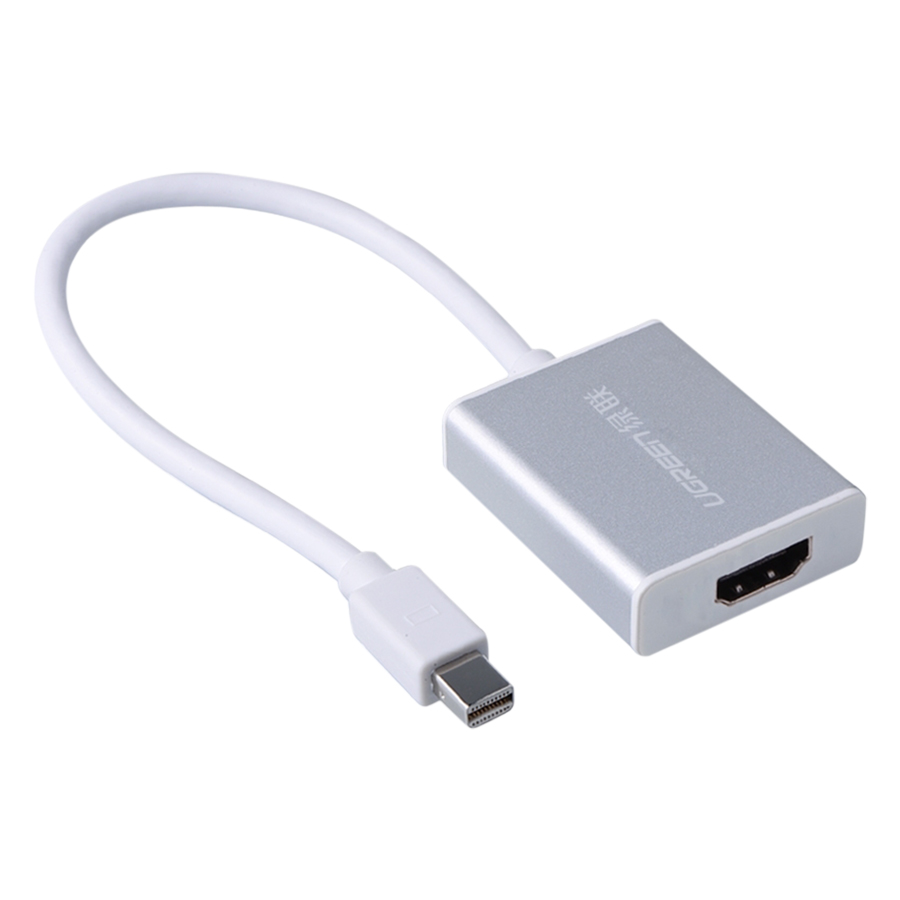 Cáp Mini Displayport To HDMI Ugreen 10401 - Trắng - Hàng Chính Hãng