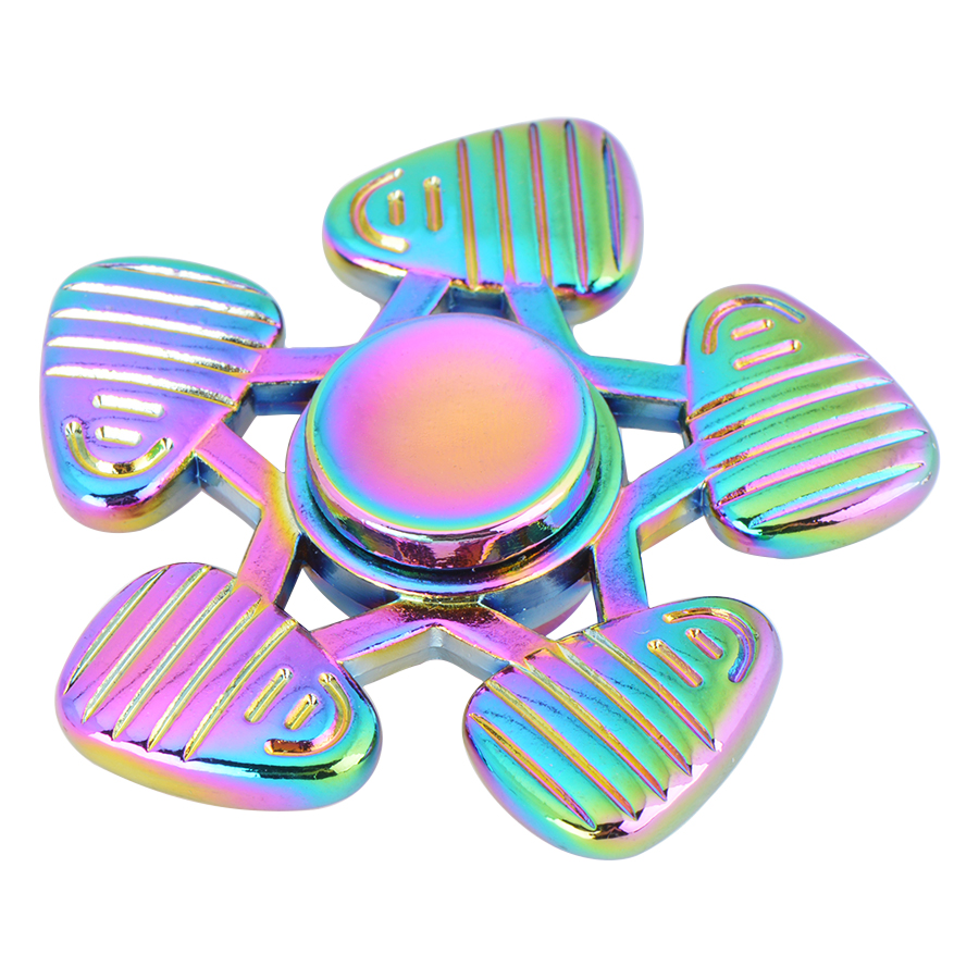 Con Quay Tổ Ong 5 Cánh 7 Màu - Rainbow Hive Spinner CQ53 - Hàng Nhập Khẩu