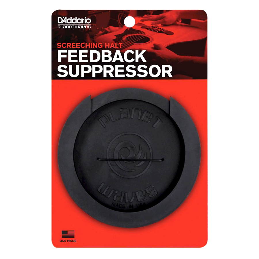 Nắp Giảm Hồi Âm Guitar D'Addario - Planet Waves Screeching Halt Acoustic Soundhole Cover PW-SH-01