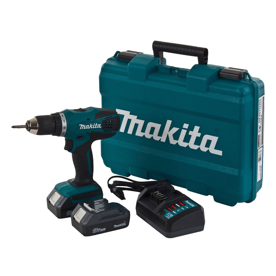 Máy Khoan Và Vặn Vít Dùng Pin Makita DF457DWE