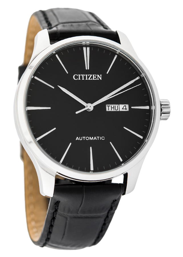 Đồng Hồ Nam Citizen Dây Da NH8350-08E - Mặt Trắng