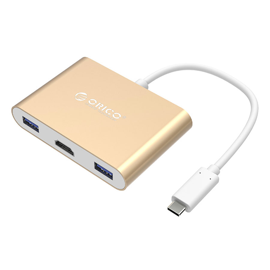 Bộ Chuyển Đổi USB Type-C Sang Type-C, USB3.0, HDMI Orico RCH-3A - Hàng Chính Hãng