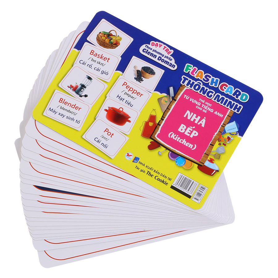 Thẻ Flash Card Thông Minh - Nhà Bếp