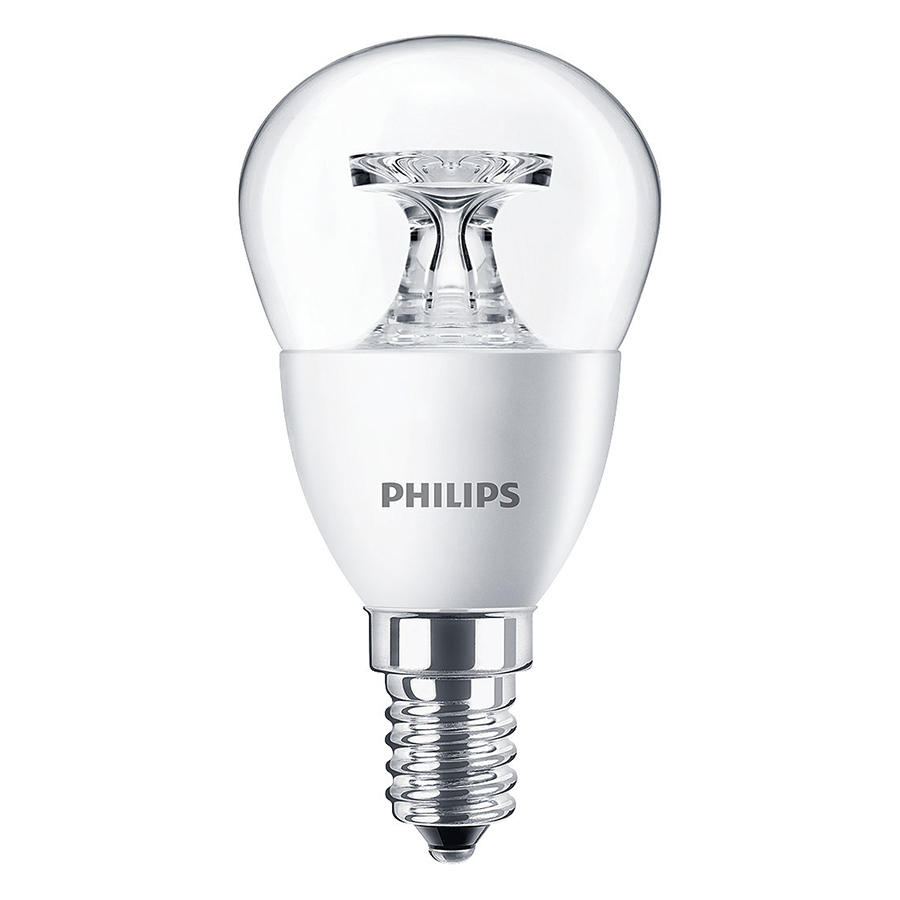 Bộ 2 Bóng Đèn Philips LED Nến 4W 2700K E14 P45 - Ánh Sáng Vàng - Hàng Chính Hãng